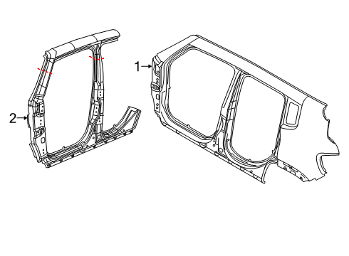 2021 Jeep Renegade Uniside Diagram