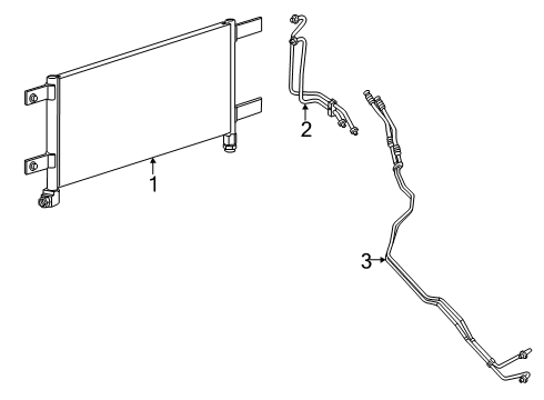 2022 Ram 3500 Oil Cooler Diagram 1 - Thumbnail