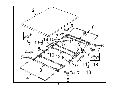 2022 Ram 2500 Exterior Trim - Pick Up Box Diagram 2 - Thumbnail