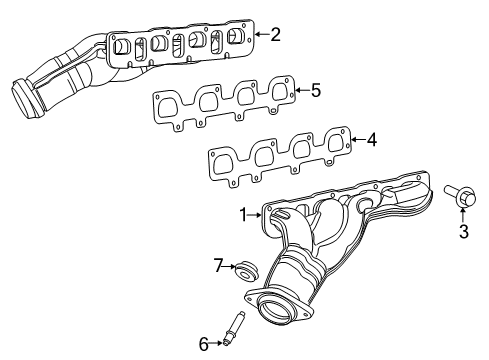 2022 Dodge Challenger Exhaust Manifold Diagram 3 - Thumbnail