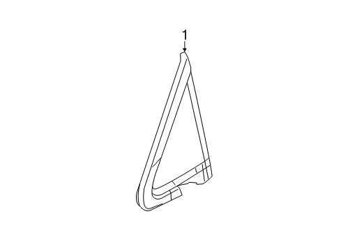 2022 Chrysler Pacifica Glass & Hardware  Diagram
