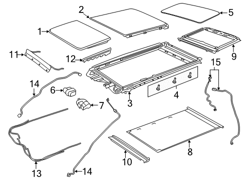 2022 Chrysler Voyager Sunroof Diagram