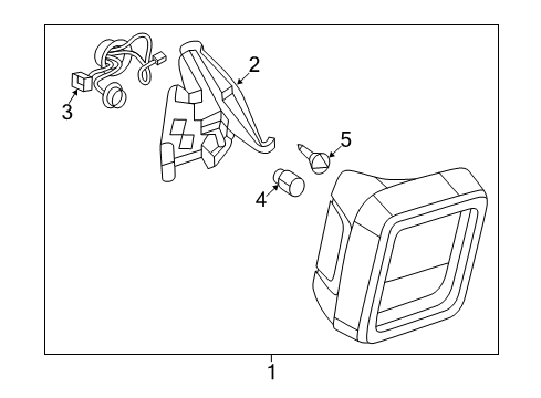 2022 Jeep Wrangler Combination Lamps Diagram 1 - Thumbnail