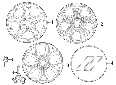 2024 Dodge Hornet Wheels Diagram