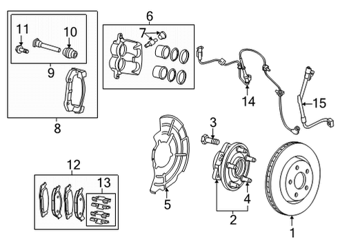 2022 Jeep Grand Wagoneer Control Module Diagram for 68612320AB