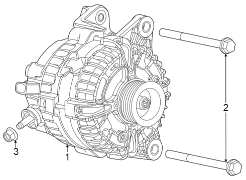 2024 Dodge Hornet Alternator Diagram 2 - Thumbnail