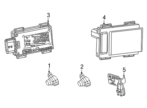 2022 Jeep Wagoneer Automatic Temperature Controls Diagram 3 - Thumbnail