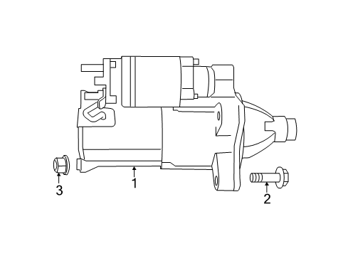 2024 Jeep Wrangler Starter Diagram 2 - Thumbnail
