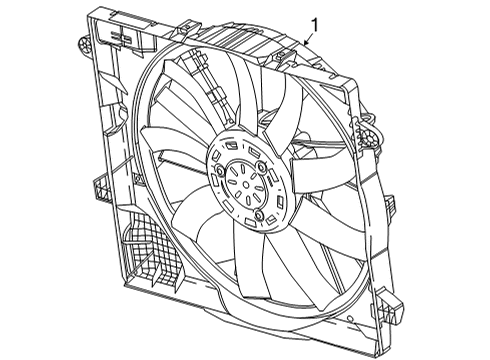2024 Jeep Wrangler Cooling Fan Diagram 1 - Thumbnail