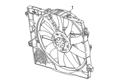 2024 Jeep Wrangler Cooling Fan Diagram 3 - Thumbnail