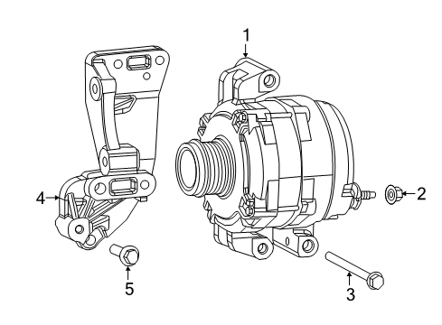 2022 Ram ProMaster City Alternator Diagram 2 - Thumbnail