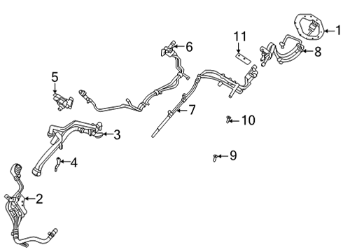 2022 Ram 1500 Hoses & Lines Diagram 1 - Thumbnail