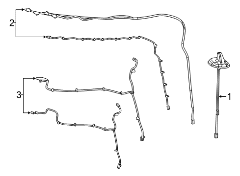2023 Ram 1500 Classic Antenna & Radio Diagram 2 - Thumbnail