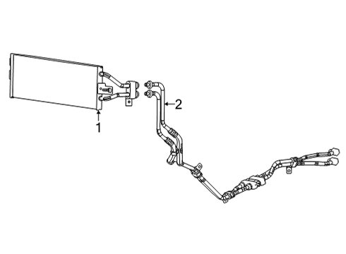 2021 Jeep Grand Cherokee L Oil Cooler Diagram 2 - Thumbnail