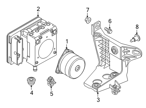 2021 Jeep Renegade ABS Components, Electrical Diagram