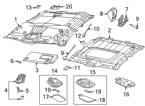 2023 Ram 1500 Bulbs Diagram 2 - Thumbnail