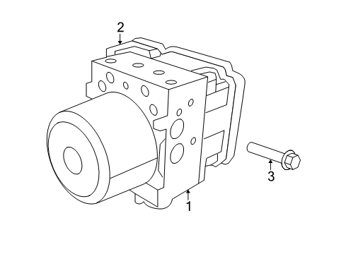 2024 Jeep Wrangler ABS Components Diagram