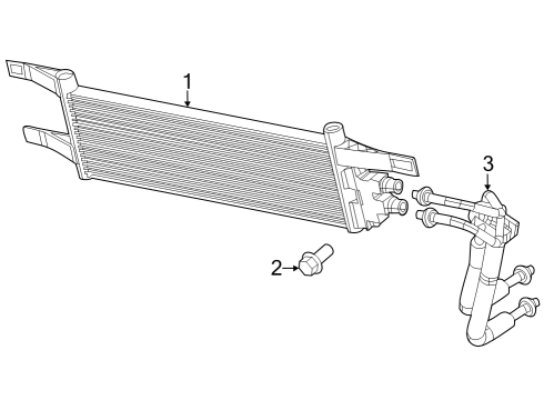 2023 Jeep Compass Oil Cooler  Diagram
