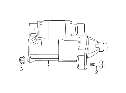 2023 Jeep Gladiator Starter Diagram 2 - Thumbnail