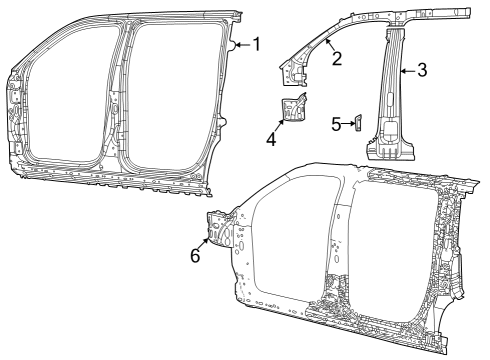 2023 Jeep Wagoneer L Aperture Panel Diagram