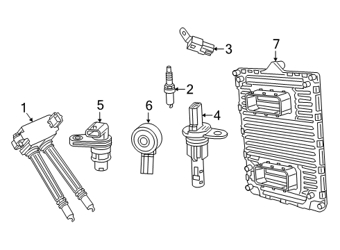 2022 Ram 3500 Ignition System Diagram 1 - Thumbnail