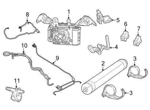 2023 Jeep Grand Cherokee Ride Control Diagram
