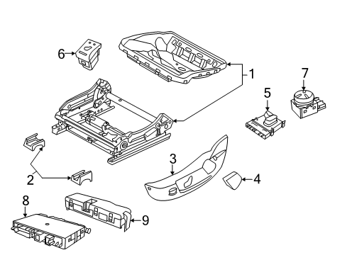 2022 Chrysler 300 Lumbar Control Seats Diagram 1 - Thumbnail