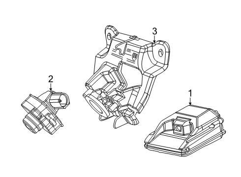 2022 Jeep Cherokee Electrical Components Diagram 1 - Thumbnail