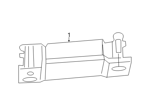 2023 Ram 1500 Classic Parking Aid Diagram 1 - Thumbnail