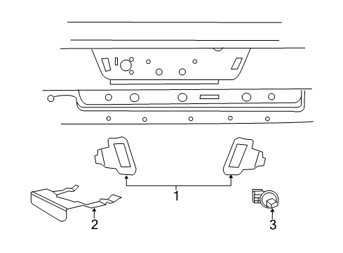 2021 Ram 1500 Classic License Lamps Diagram