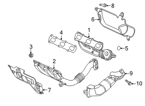 2023 Jeep Wrangler Exhaust Manifold Diagram 1 - Thumbnail