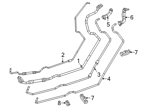 2023 Dodge Durango Auxiliary Heater & A/C Diagram 1 - Thumbnail