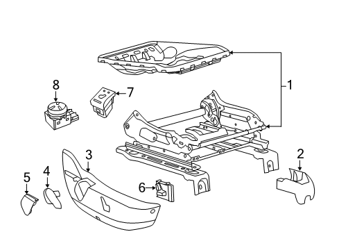 2022 Chrysler 300 Lumbar Control Seats Diagram 2 - Thumbnail