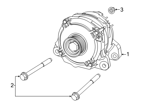 2023 Ram 1500 Alternator Diagram 5 - Thumbnail