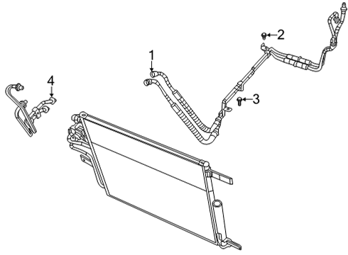 2023 Ram 1500 Oil Cooler  Diagram 2 - Thumbnail