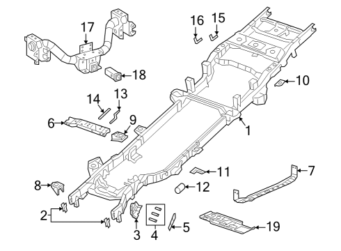 2021 Ram 3500 Frame & Components Diagram 6 - Thumbnail
