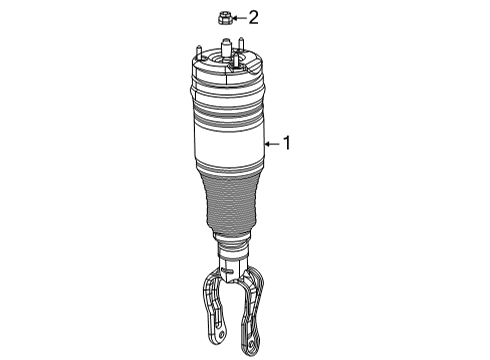 2024 Jeep Wagoneer L Shocks & Components  Diagram 1 - Thumbnail