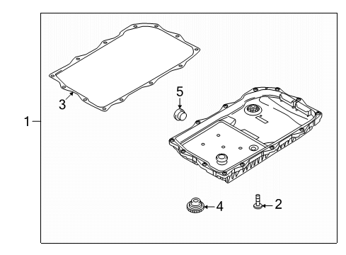 2023 Dodge Durango Automatic Transmission  Diagram 1 - Thumbnail