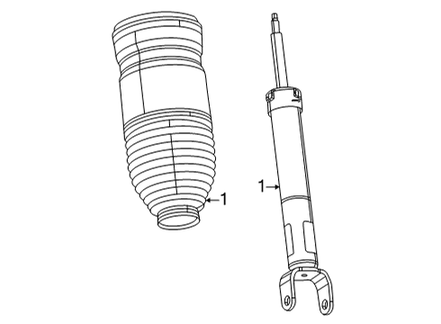 2023 Jeep Wagoneer L Struts & Components  Diagram 3 - Thumbnail