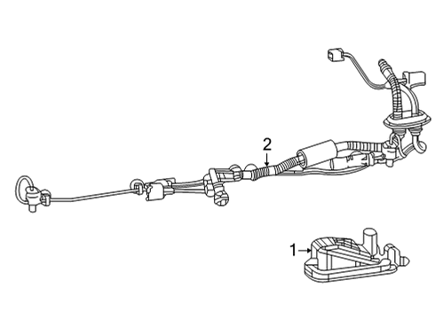2024 Jeep Wagoneer L License Lamps Diagram