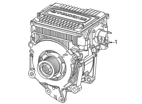 2022 Jeep Wagoneer Generator Diagram for 5192408AD