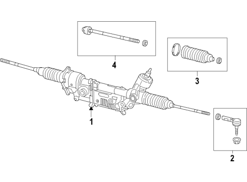 2022 Dodge Challenger Steering Column & Wheel, Steering Gear & Linkage Diagram 2 - Thumbnail