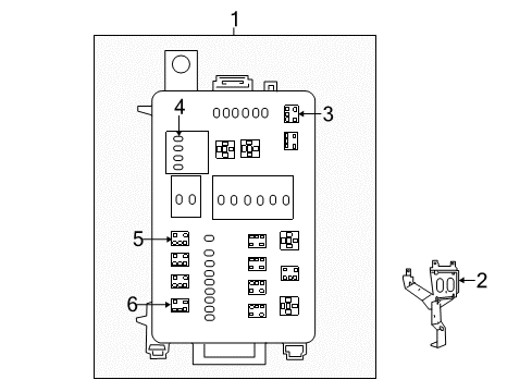 2023 Dodge Charger Fuse & Relay Diagram 1 - Thumbnail