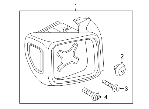 2021 Jeep Renegade Combination Lamps Diagram 1 - Thumbnail