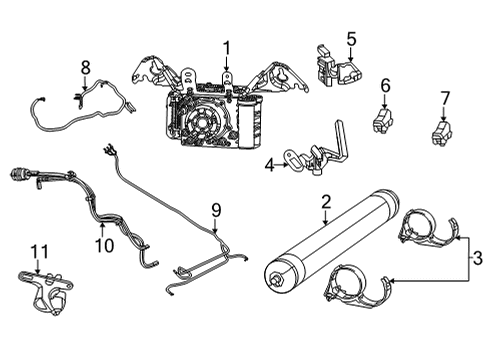 2021 Jeep Grand Cherokee L Ride Control Diagram