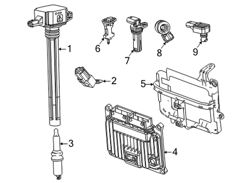 2023 Jeep Grand Cherokee L Powertrain Control Diagram 2 - Thumbnail