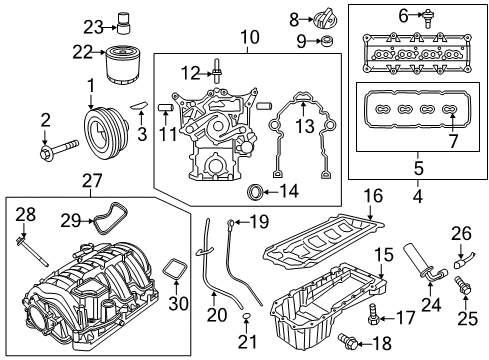 2021 Dodge Charger Engine Parts & Mounts, Timing, Lubrication System Diagram 2 - Thumbnail
