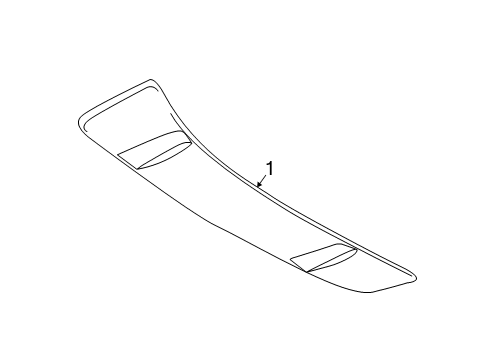 2021 Dodge Charger Rear Spoiler Diagram