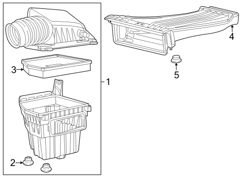 2022 Chrysler Voyager Air Intake Diagram