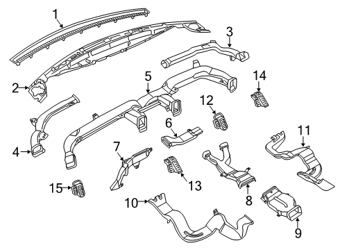2023 Ram 1500 Ducts Diagram